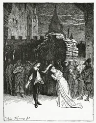 Didier fait ses adieux à Marion de Lorme, 19ème siècle